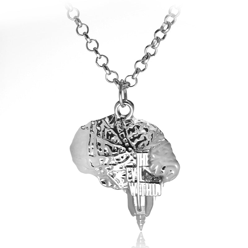 The-Evil-Within-demons-demonic-possession-Limited-Edition-Memorabilia-silver-metal-necklace-pendant-fashion-movie-jewelry