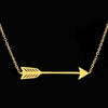 The Hunger Games Jewelry Collares Vintage Stainless Steel Silver One Direction Arrow Necklaces Women Gold Christmas Gift BFF
