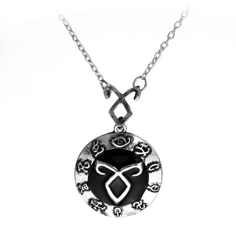 The Mortal Instruments City of Bones The power of mortal instruments necklace necklaces for women goth chains Tibetan Silver
