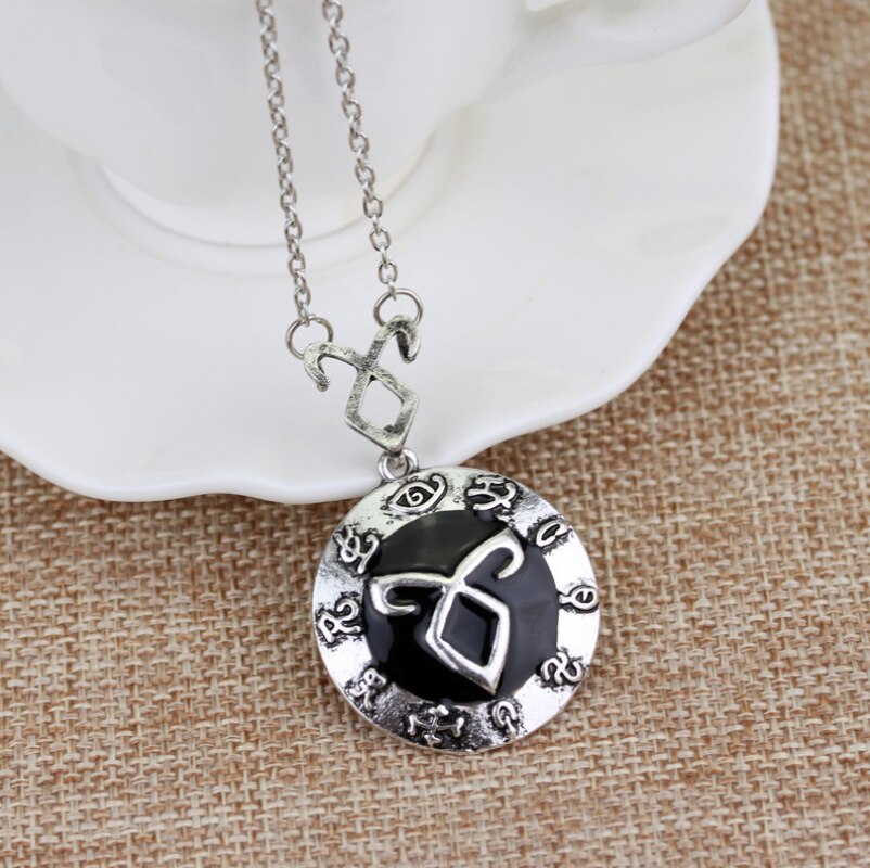 The Mortal Instruments City of Bones The power of mortal instruments necklace necklaces for women goth chains Tibetan Silver