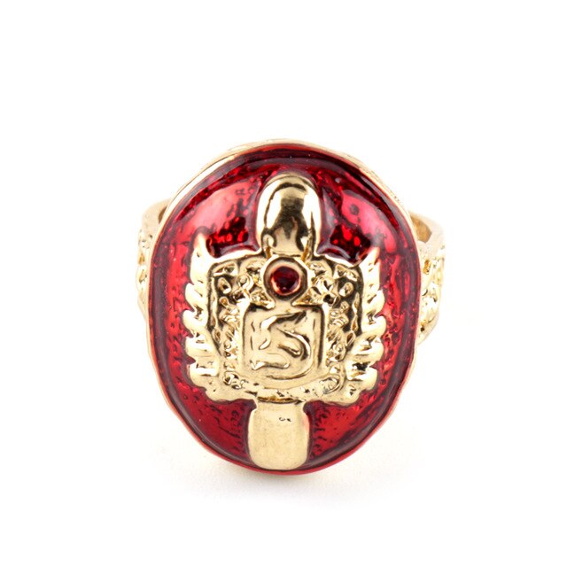 The Vampire Diaries Charm Rings For Women Men Vintage Damon Stefan Blue Stone Finger Rings Movie Cosplay Jewelry Family Gifts