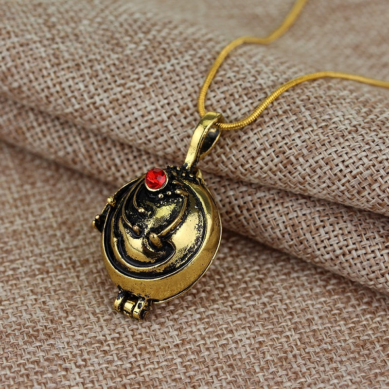 The Vampire Diaries necklace Elena Gilbert vintage vervain verbena pendant jewelry for men and women  Choker Necklace & Pendant