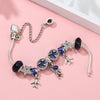 The Vast Sky Series Star Beads Charm Bracelet With Airplane Astronaut Pendant DIY Beads Bracelets For Women Men Jewelry Gift