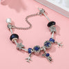 The Vast Sky Series Star Beads Charm Bracelet With Airplane Astronaut Pendant DIY Beads Bracelets For Women Men Jewelry Gift