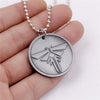 The last of us Firefly Necklace for Men Women Coin Dog Tag Round Chain Pendant Medallion Game Choker Necklaces Jewelry Gifts
