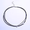 Thread Beads 9-10 mm Pearl Necklace Buttons Can Be Adjusted