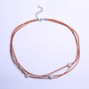 Thread Beads 9-10 mm Pearl Necklace Buttons Can Be Adjusted