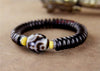Tibet Jewelry Qualitied Dzi Ji Bead Daluo Vase Pattern Bracelet for Men & Women Natural Coconut Shells High Quality Bracelet