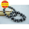 Tibet Old Dzi Stone Materials Classic Dzi Beads First-line pharma For Jewerly Making 8mm 10mm 12mm Bracelets
