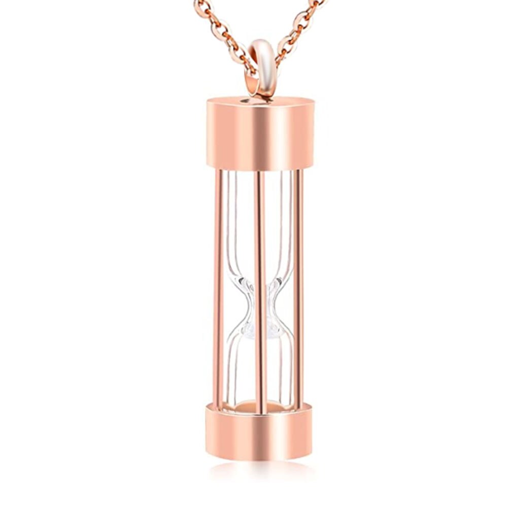 Time Memory Hourglass Glass Cremation Jewelry Urn Necklace for Ashes Urn Jewelry Cremation Jewelry Keepsake Memorial