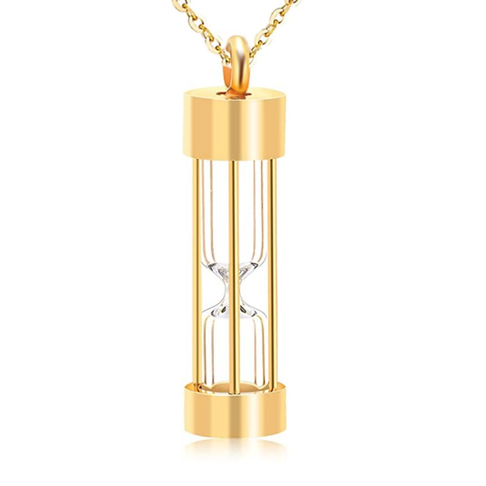 Time Memory Hourglass Glass Cremation Jewelry Urn Necklace for Ashes Urn Jewelry Cremation Jewelry Keepsake Memorial