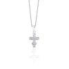 Tiny Cross Necklace Women Men indian jewelry collier argent 925 vrai opal necklace Fashion Long Necklaces Sweater Accessories