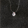 Tiny Square Choker Necklace for Women Fish Line Smalll CZ Geometric Necklace Pendant on neck Bohemian Zircon Necklace Jewelry