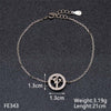 Tisvina 2020 New 925 Sterling Silver Bracelets for women With High quality Cubic Zircon Chain & Link Charm Bracelet jewelry