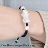 Tisvina New 999 pure silver Chinese brave troops Bracelets for Men and women Mythical wild animal Bracelet hand making jewelry
