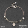 Tisvina New Fine Charms Women Bracelets Real 925 Sterling Silver High quality Cubic Zircon Female Bracelet jewelry Best Selling