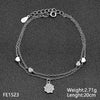 Tisvina New Fine Charms Women Bracelets Real 925 Sterling Silver High quality Cubic Zircon Female Bracelet jewelry Best Selling
