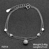 Tisvina New Fine Charms Women Bracelets Real 925 Sterling Silver High quality Cubic Zircon Female Bracelet jewelry Best Selling