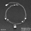Tisvina New Fine Charms Women Bracelets Real 925 Sterling Silver High quality Cubic Zircon Female Bracelet jewelry Best Selling