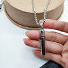 Titanium Loud Portable Necklace Whistle for Emergency Survival Outdoor Hiking Camping Hip Hop Jewelry Punk Harajuku