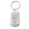 To Our Son/daughter From Mom and Dad Dog Tag Necklaces Personalized Birthday/Graduation Gifts for Boy Military Bootcamp Jewelry