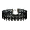 Tocona Gothic Wide Flower Black Lace Chokers Necklaces for Women Punk Gothic Choker Sweet Vintage Collares Necklace