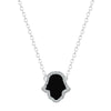 Todorova Classic hand of Fatima Hamsa Necklace Brand Jewelry Friend Pendants Long Chain Palm Statement Jewelry