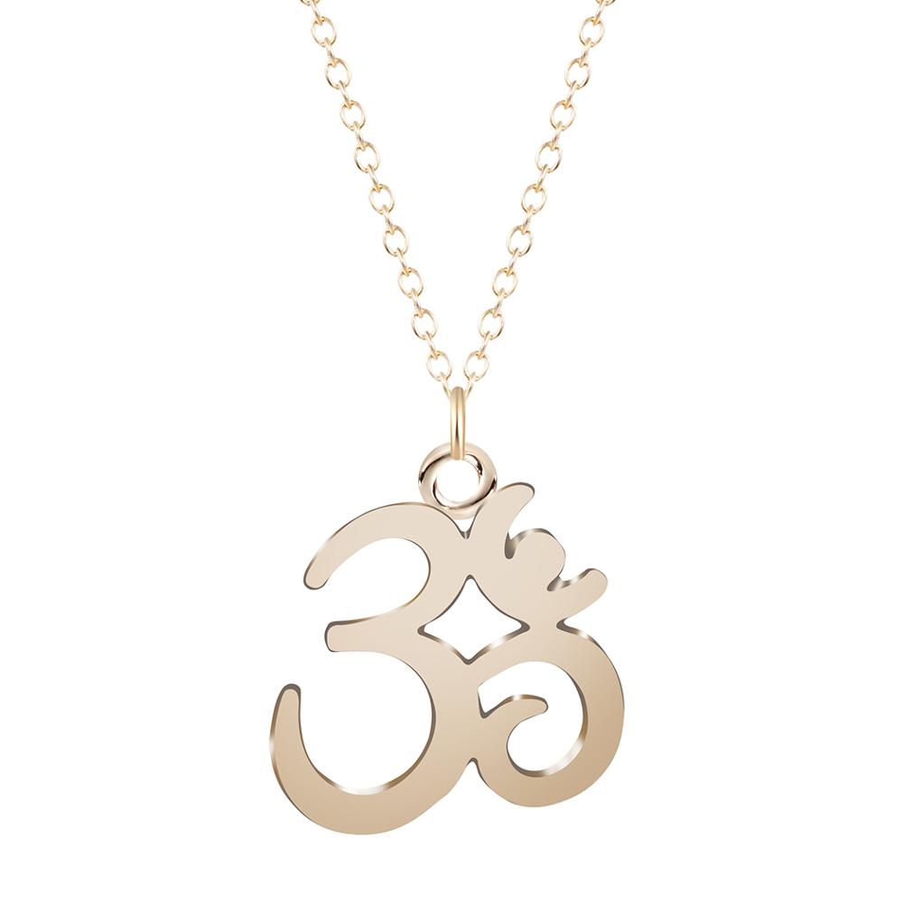 Todorova Yoga OM Pendant Necklace Meditation Om Symbol Necklaces Online Shopping India Women Statement Chain Jewelry Bijoux