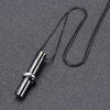 Together Forever Stainless Steel Cylinder Pendant Cremation Urn Memorial Keepsake Necklace For Pet/Human Ashes Jewelry Dropship