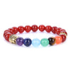 TopGoods 7 Chakra Energy Stone Bracelet Men 8mm Beads Gemstone Charms Reiki Spiritual Pr Buddha Bracelets for Women Jewelry