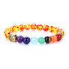 TopGoods 7 Chakra Energy Stone Bracelet Men 8mm Beads Gemstone Charms Reiki Spiritual Pr Buddha Bracelets for Women Jewelry