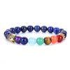 TopGoods 7 Chakra Energy Stone Bracelet Men 8mm Beads Gemstone Charms Reiki Spiritual Pr Buddha Bracelets for Women Jewelry