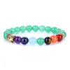 TopGoods 7 Chakra Energy Stone Bracelet Men 8mm Beads Gemstone Charms Reiki Spiritual Pr Buddha Bracelets for Women Jewelry
