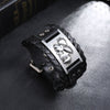 Totem Design Charm Wide Leather Bracelet Nordic Viking Rune God Deer Men's Bracelet Punk Leather Woven Accessories Party Jewelry