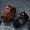 Toten Design Nordic Viking Frost Giant Hrungnir's Heart Bracelet for Man Hand Woven Artificial Leather Wristband Adjustable Gift