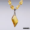 Transparent Crystal Necklace Chinese Crystal Pendant Necklace For Women Fashion Crystal Chains Popular Jewelry For Necklace