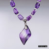 Transparent Crystal Necklace Chinese Crystal Pendant Necklace For Women Fashion Crystal Chains Popular Jewelry For Necklace
