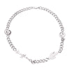 Travis Scotts Brand Cactus Jack Shape Necklace Stainless steel For Man Women Charm Cubic Zirconia Collar Jewelry Gift
