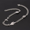 Travis Scotts Brand Cactus Jack Shape Necklace Stainless steel For Man Women Charm Cubic Zirconia Collar Jewelry Gift