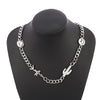 Travis Scotts Cactus Smile Chain Necklace Stainless steel Choker Chain For Man Women Hip-hop Cool Necklace Rock Jewelry Gifts