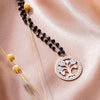 Tree of Life Necklaces for Women Beaded Chain Crystal Pendant Necklace Hearts Rose Gold Stainless Steel Jewelry 2022 Gifts