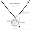 Tree of Life Necklaces for Women Beaded Chain Crystal Pendant Necklace Hearts Rose Gold Stainless Steel Jewelry 2022 Gifts