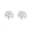 Tree of Life Stud Earrings For Women Crystal Plant Tree Gold/Rose Gold /Silvery Earring for Women Lucky Jewelry Gift accessories