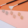 Tree of Life Stud Earrings For Women Crystal Plant Tree Gold/Rose Gold /Silvery Earring for Women Lucky Jewelry Gift accessories