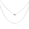 Trend 304 Stainless Steel Link Cable Chain Necklace  Dull Silver Color  50cmlong, Chain Size: 1.7x1.3mm( 1/8" x1.3mm), 1 Piece