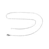 Trend 304 Stainless Steel Link Cable Chain Necklace  Dull Silver Color  50cmlong, Chain Size: 1.7x1.3mm( 1/8" x1.3mm), 1 Piece