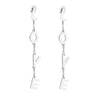 Trend Stainless Steel LOVE Letter Long Dangle Earrings For Women Rose Gold Words Earring Mulher Brincos Girls Party jewelry Gift