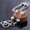 Trend products 925 sterling silver Pretty beads circle Bracelet for woman Popular brands jewelry Wedding party birthday gifts