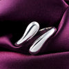 Trending products Popular brands 925 Sterling Silver Water drop Rings For Women wedding accessories Party Jewelry gifts