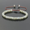 Trendy Abacus Beads Bracelet Men Indian Onyx Stone Women Bracelet Lucky Chakra Friendship Couples Bracelet Female Jewelry Gift